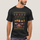 Search for firefighter christmas tshirts Design