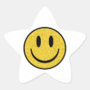 Search for star face stickers Smiling