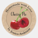 Search for homemade pie stickers Kraft paper