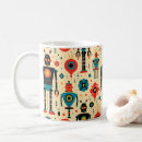 Search for retro robot mugs Vintage