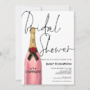 Search for pink white bridal shower invitations Chic