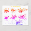 Search for honey bee postcards Colourful