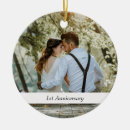 Search for 1st wedding anniversary christmas tree decorations Modern