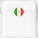 Search for green and red flag stickers Flag of italy