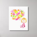 Search for flowers canvas prints Charlie brown