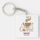 Search for coffee cup key rings Latte