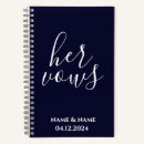 Search for wedding vow notebooks Vows