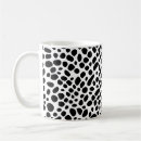 Search for skin patterns mugs Black and white