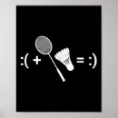 Search for badminton posters Sport