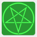 Search for green pentagram stickers Star
