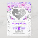 Search for white 1st birthday invitations Floral