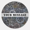 Search for steampunk gears stickers Metal
