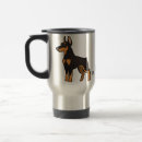 Search for doberman pinscher travel mugs Dog