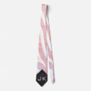 Search for zebra and pink ties Girly