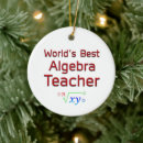 Search for mathematics christmas tree decorations Education