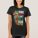 Search for black history tshirts Can't