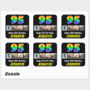 Search for 95th stickers 95 years old