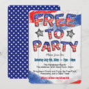 Search for patriotic balloons invitations Summer party