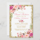 Search for floral sweet 16 invitations Elegant