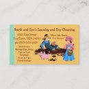 Search for laundry business cards Dry cleaner
