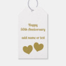 Search for happy anniversary gift tags Gold
