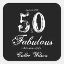 Search for 50th birthday seals envelope seals Rustic