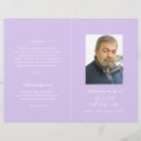 Search for elegant funeral programs Order of service