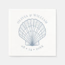 Search for white scalloped napkins Bride