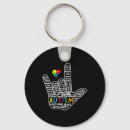 Search for hand signs key rings Autism