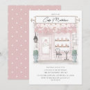 Search for parisian birthday invitations French patisserie