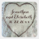 Search for carved tree stickers Heart