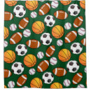 Search for baseball shower curtains Kids bathroom