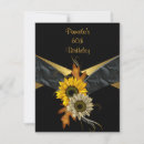 Search for sunflower 60th birthday invitations Elegant