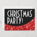 Search for red black christmas invitations Sparkle