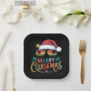 Search for christmas reindeer plates Santa