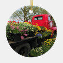 Search for tulip christmas tree decorations Red