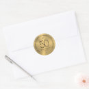 Search for elegant design wedding stickers Gold