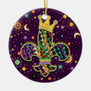 Search for mardi gras beads christmas tree decorations Fat tuesday