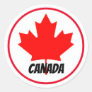 Search for canada day stickers Red maple leaf