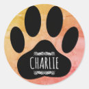 Search for dog name stickers Pet