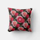 Search for red rose cushions Birthday