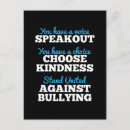 Search for bully postcards Choose kindness