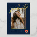 Search for team spirit invitations Auburn commencement keepsake