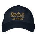 Search for fun adjustable embroidered hats Father