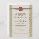 Search for burlap wedding invitations Twine