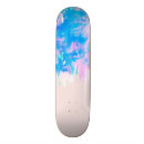 Search for watercolor skateboards Pink