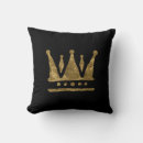 Search for king crown cushions Black