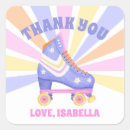 Search for roller skate thank you stickers For kids