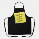Search for notes standard aprons Yellow