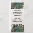 Search for peafowl feather invitations Peacock